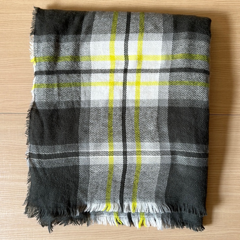 Express Plaid Blanket Scarf